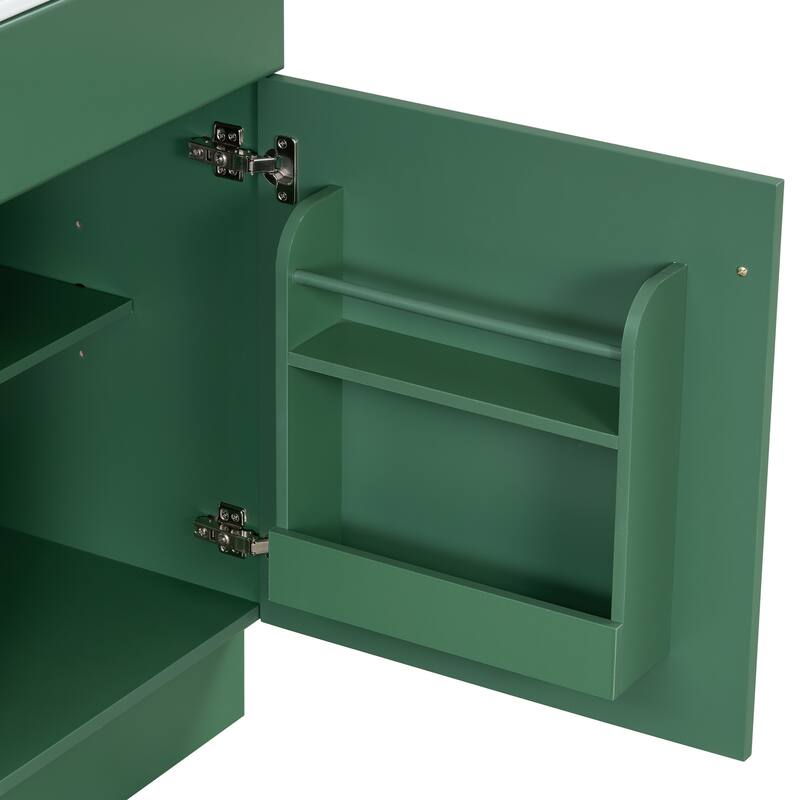 Christopher Knight Home - Ethan 20" Bathroom MDF Vanity with Sink and Storage Cabinet