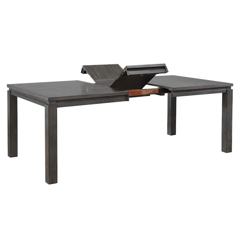 Extendable Dining Table - Seats 8 Rectangular Table for 8 Home Dining Room Table - 82