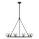 preview thumbnail 3 of 3, Aragon 10 Light Matte Black Chandelier