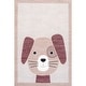 preview thumbnail 2 of 11, Nuloom Rizzo SpinClean Puppy Kids Machine Washable Area Rug