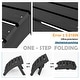 preview thumbnail 4 of 12, WINSOON All Weather HIPS Outdoor Folding Ottoman Adirondack Chair Footrest