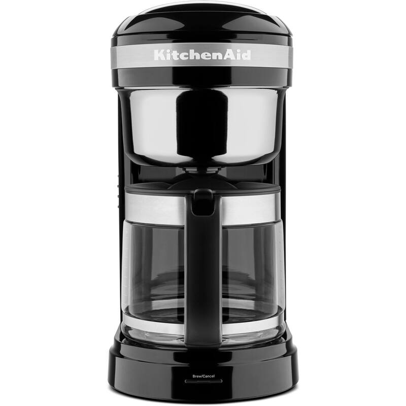 KitchenAid 12-Cup Drip Coffee Maker with Spiral Showerhead and Programmable Warming Plate