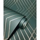 preview thumbnail 3 of 5, Fine Decor Shard Evergreen Trellis Wallpaper