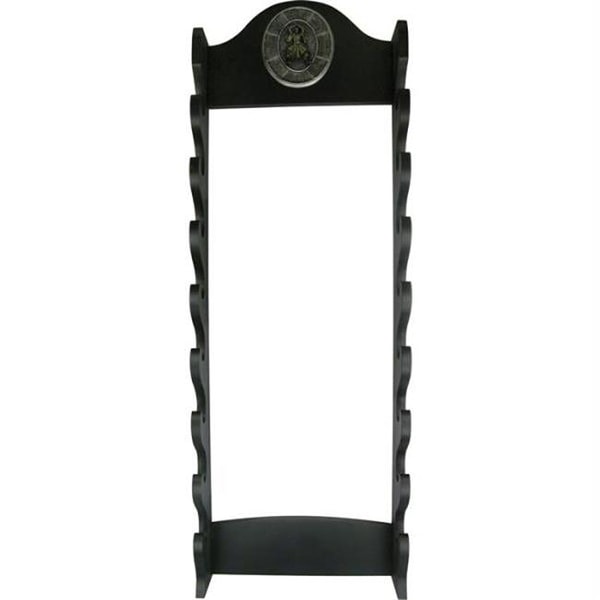 Master Cutlery WS-8WX 39 in. 8 Tier Wall Mount Sword Stand