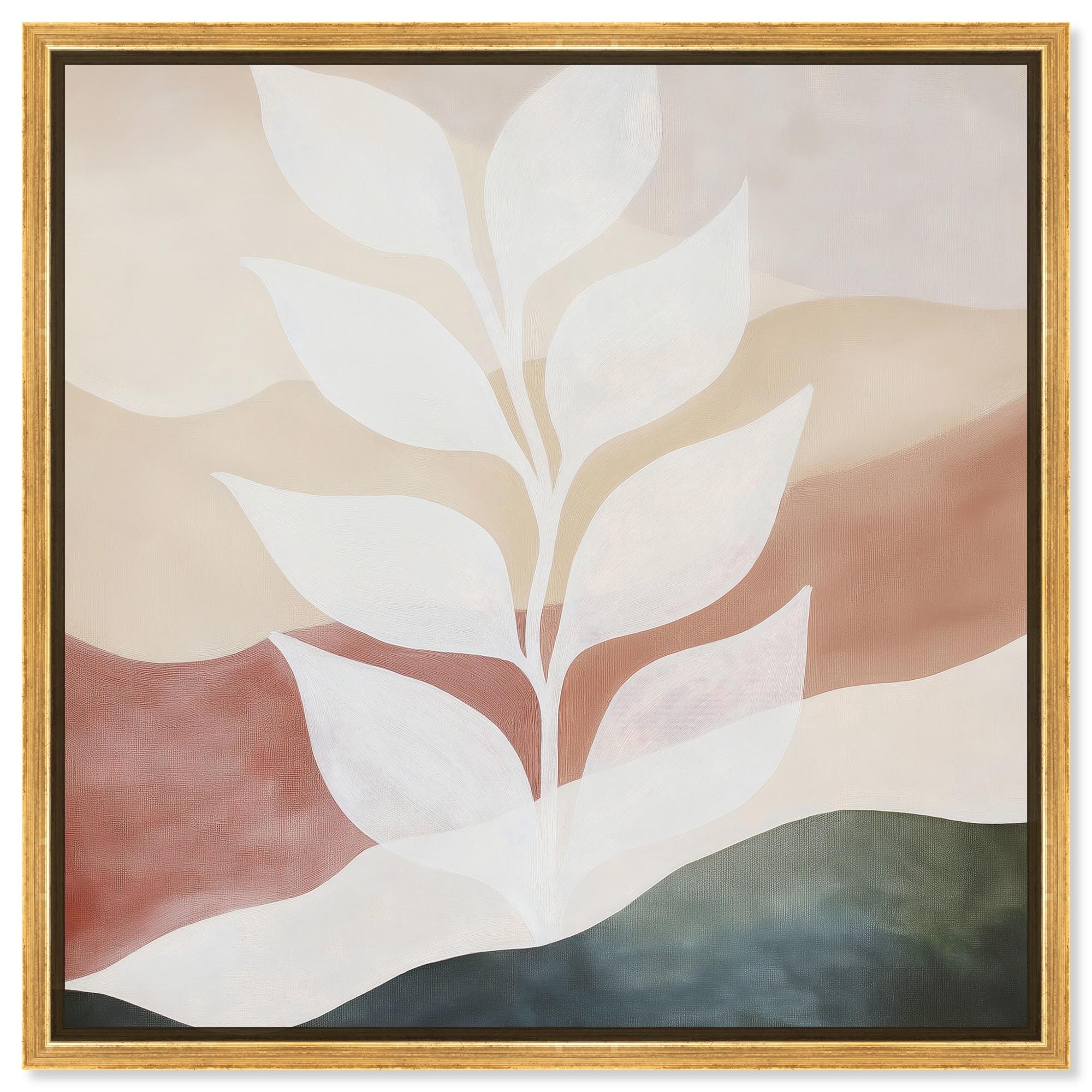 Nature's Tapestry I Canvas Boho Abstract Art by Art Remedy