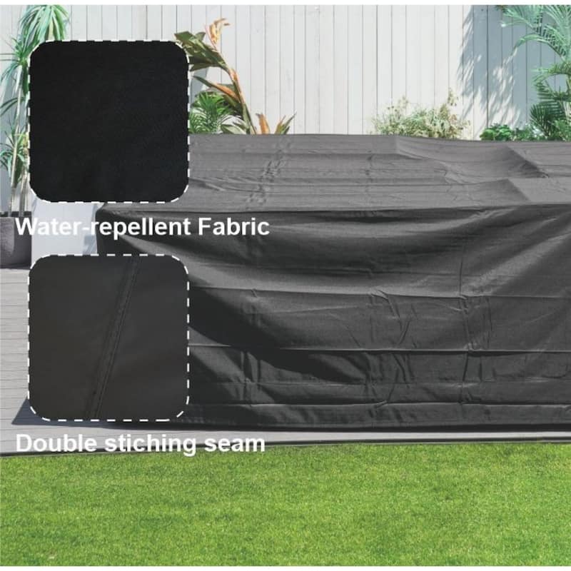 Patio Furniture Covers Waterproof, Outdoor Sectional Sofa Set , Patio Table and Chair Set Cover 106''L x 106''M x 28''H