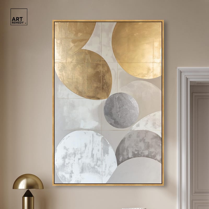 Golden Sequence II Canvas by Art Remedy