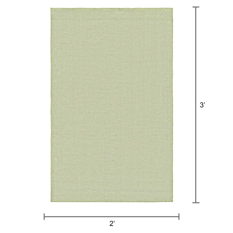 Handmade Villa Chevron Indoor/ Outdoor Reversible Area Rug