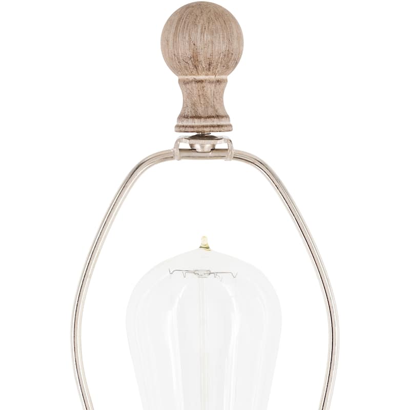 Edith Distressed Traditional Table Lamp - 59"H x 15"W x 15"D