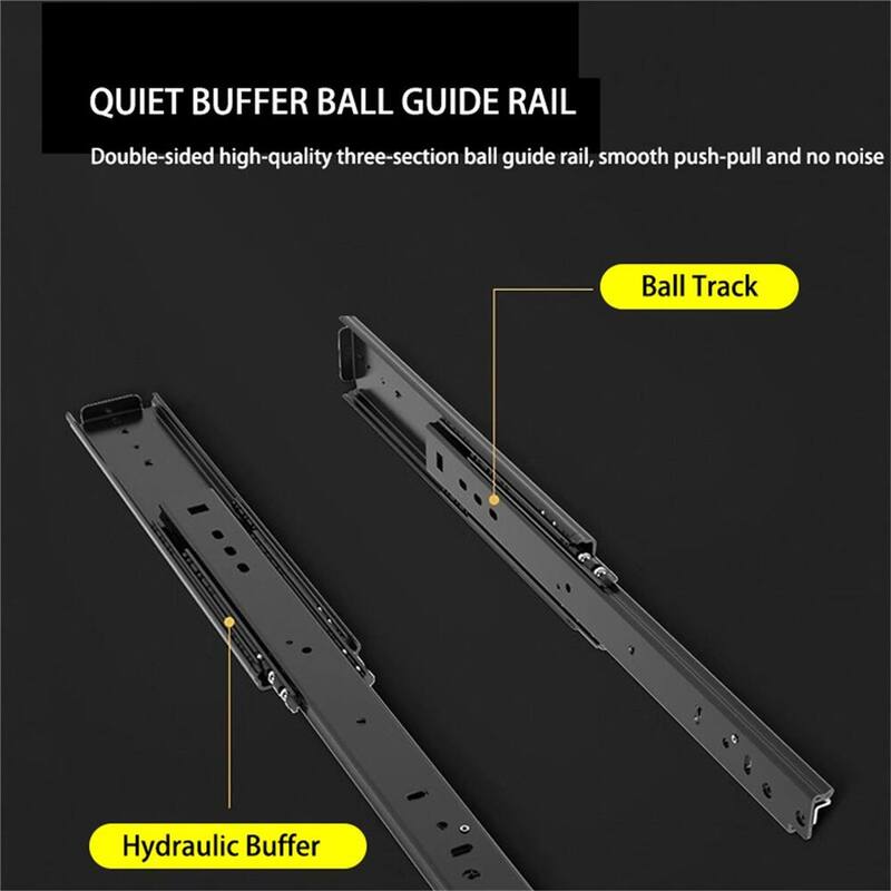 2 Drawer Nightstand with Large Storage Space Easy-To-Assemble