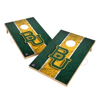 Vintage Baylor University Bears 2x4 Tailgate Cornhole Boards