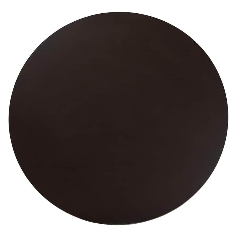 Penny 5-Piece Dining Set - Compact Mid-Century Modern Round Table and Chair Set for Dining Room, Kitchen, Apartment, Sand