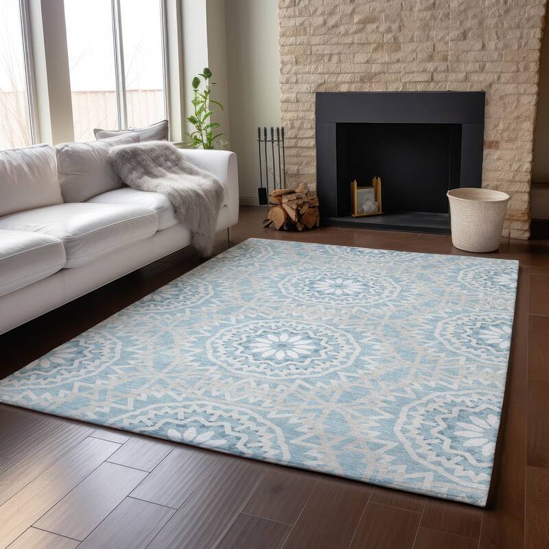 Premium Washable Super Soft Boho Global Mayfield Rug