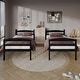 preview thumbnail 2 of 43, CraftPorch Contemporary Twin Over Twin Bunk Bed