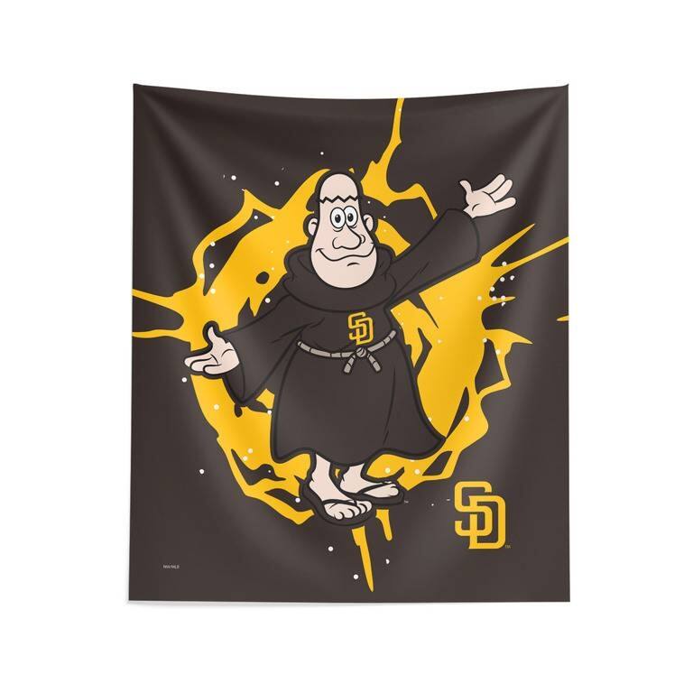 MLB Mascot Printed Wall Hanging - 34" x 40" - San Diego Padres