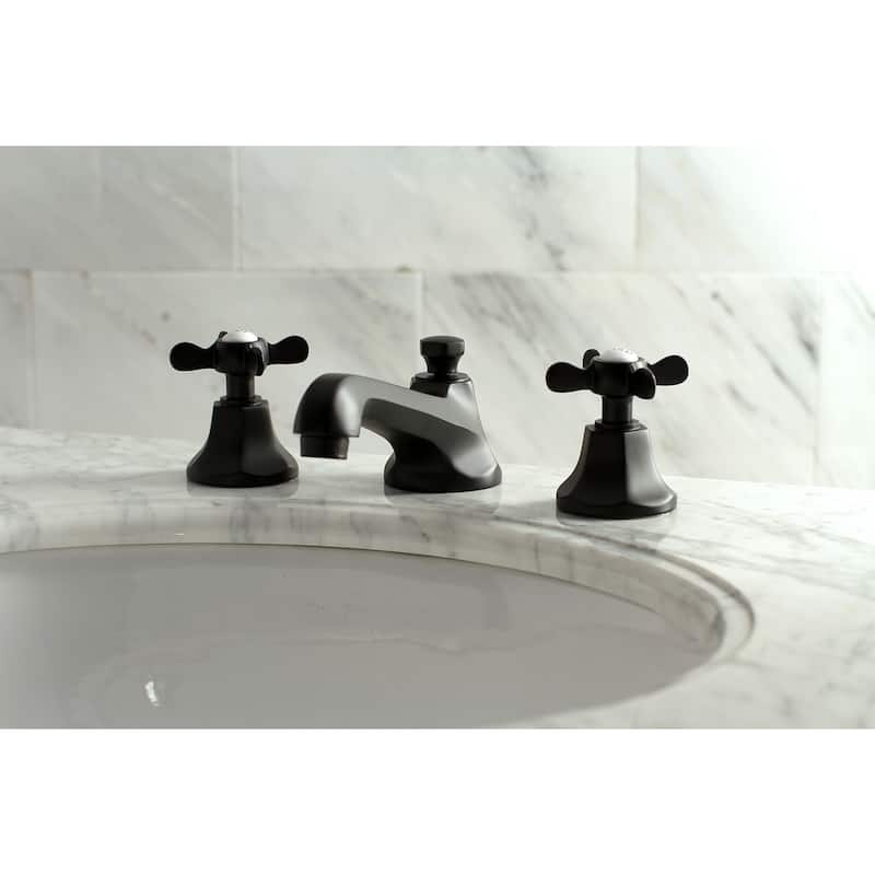 Essex 8-in. Widespread Bathroom Faucet - Matte Black