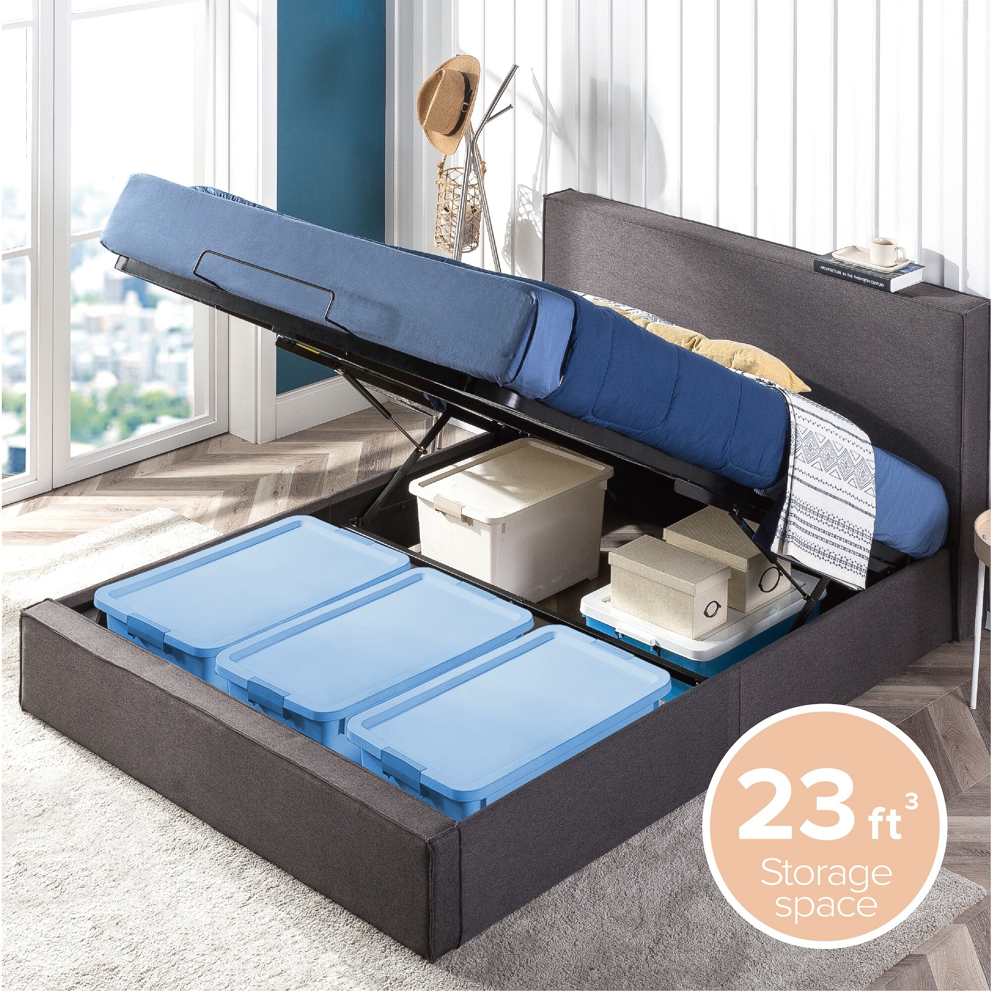 Platform Bed With Storage