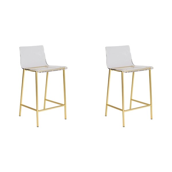 acrylic bar stools set of 2