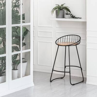 MH London Tegan Counter Stool Black