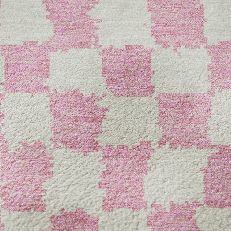 Premium Washable Super Soft Casual Checkered Mayfield Rug