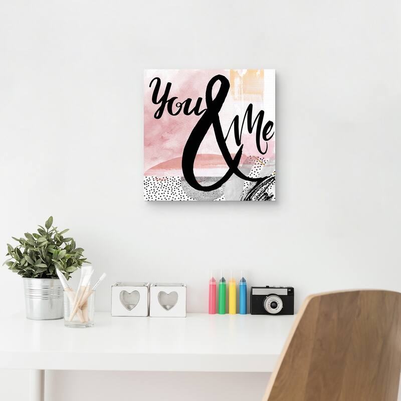 You Me by Nikki Chu Canvas Art Print