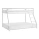 preview thumbnail 5 of 10, Willard Twin over Full Metal Bunk Bed White