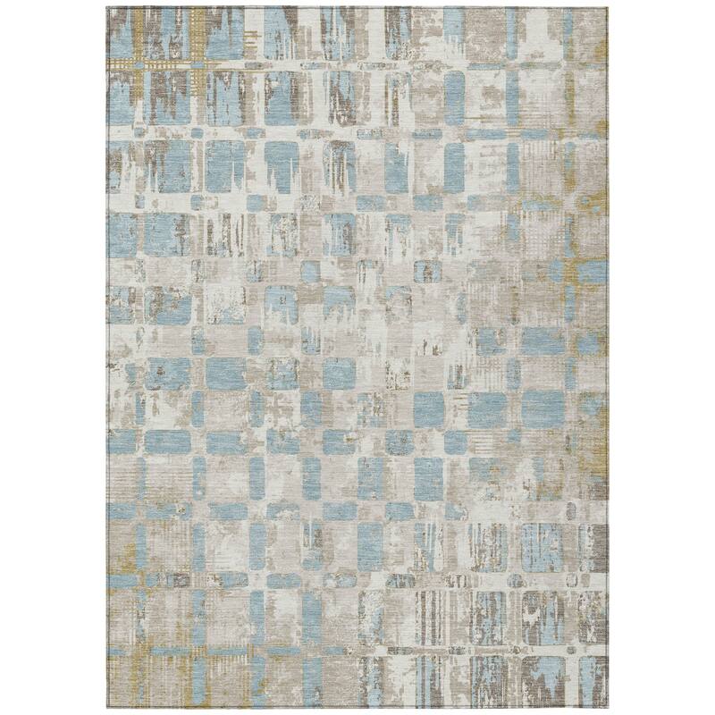 Machine Washable Indoor/ Outdoor Casual Foxfield Chantille Rug