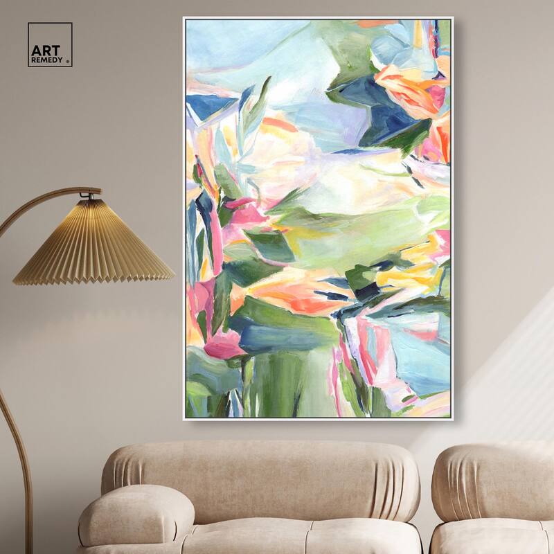 Sunkissed Garden Canvas by Art Remedy