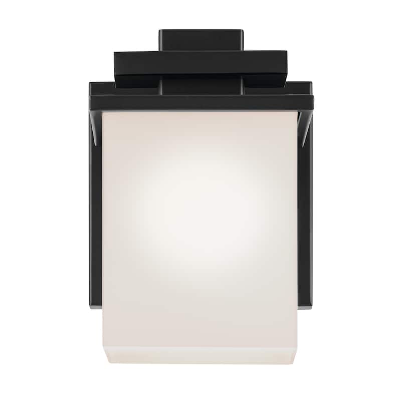 Kichler Lighting Tully 1-Light Black Indoor Wall Sconce - 6.5