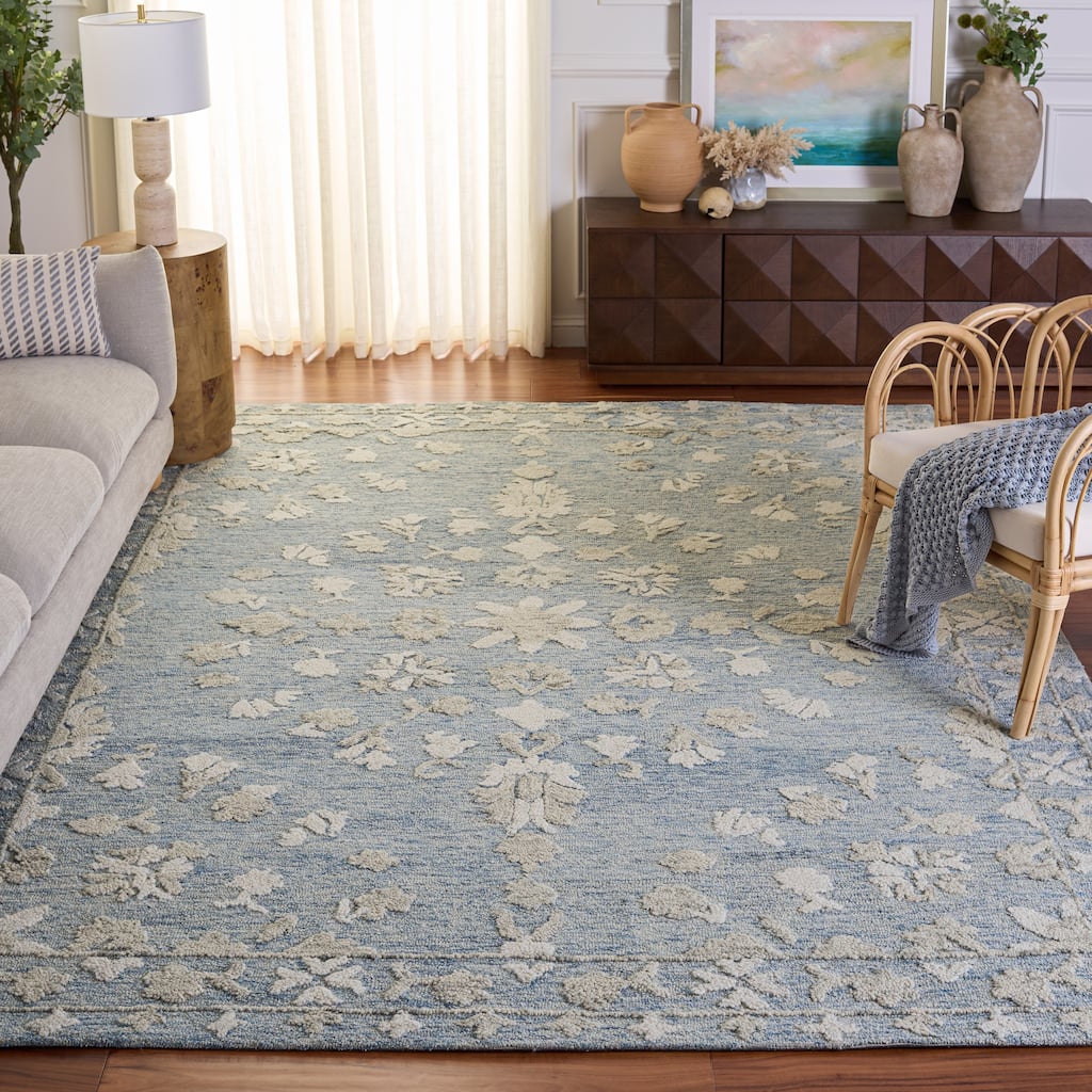 SAFAVIEH Handmade Marquee Margaret Wool Rug