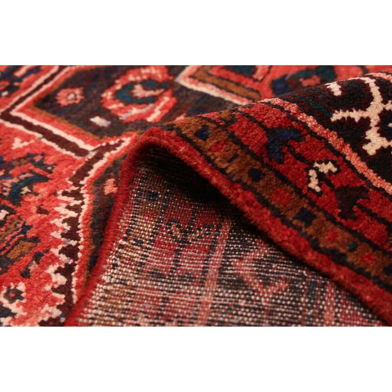 ECARPETGALLERY Hand-knotted Andelz Red Wool Rug - 5'1 x 7'4