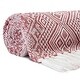 preview thumbnail 10 of 10, Chanasya Multi Diamond Cotton Throw Blanket with Tassels