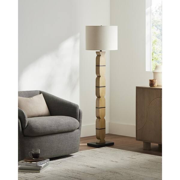 Livabliss Ayapel Traditional Accent Floor Lamp - 61"H x 16"W x 16"D ...