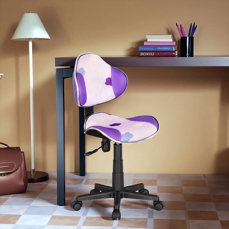 JJS Ergonomic Mesh Office Chair Adjustable Lumbar Support Computer Desk Chair