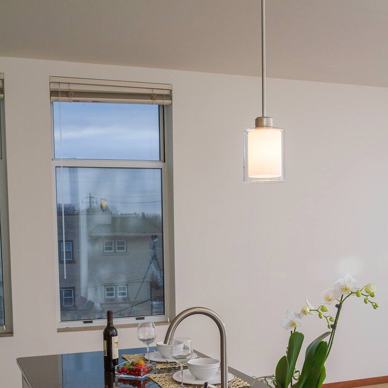 Design House 567214 Oslo Traditional 1-Light Indoor Dimmable Mini Pendant