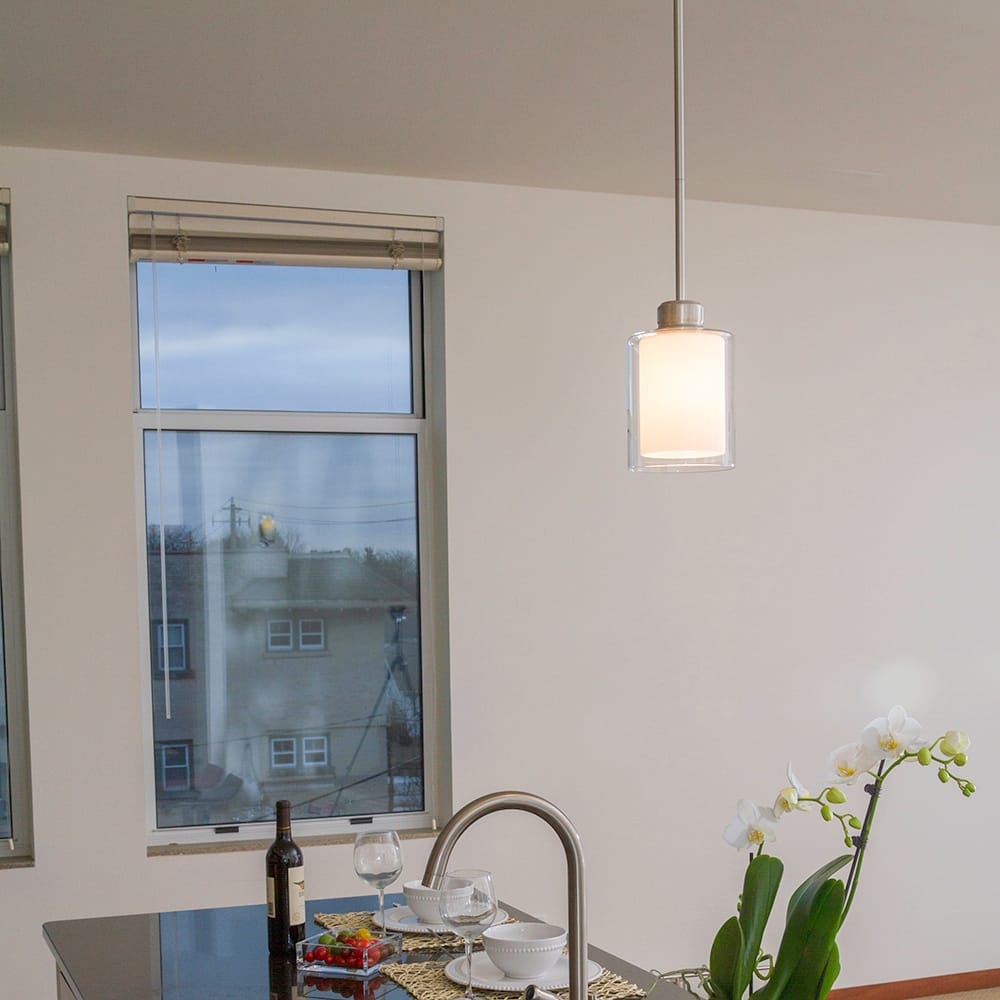 Design House 567214 Oslo Traditional 1-Light Indoor Dimmable Mini Pendant