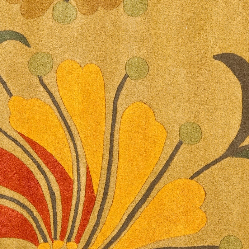 SAFAVIEH, Handmade Soho Renada Floral N.Z. Wool Rug
