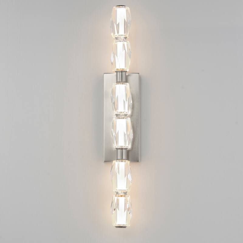 Studio M SM24865 Dolce Vita 6 Light 5" Wide LED Bath Bar with Beveled