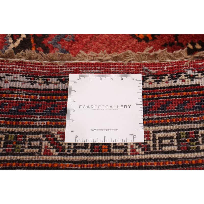 ECARPETGALLERY Hand-knotted Konya Anatolian Red Wool Rug - 4'9 x 9'4