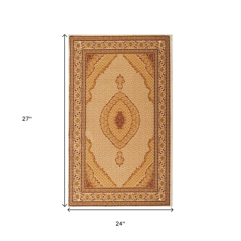 HomeRoots Oriental Traditional Square Area Rug