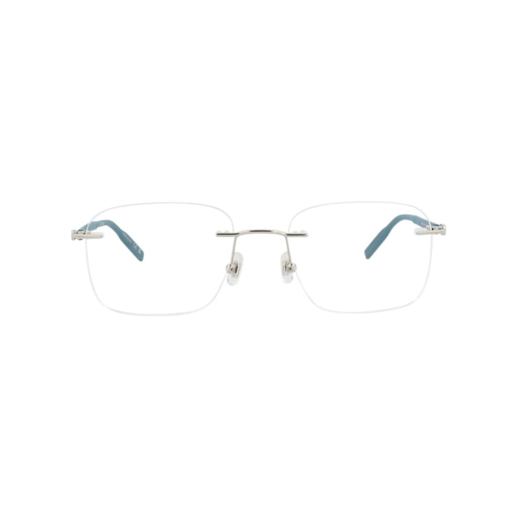 Montblanc Square-Frame Metal Optical Frames