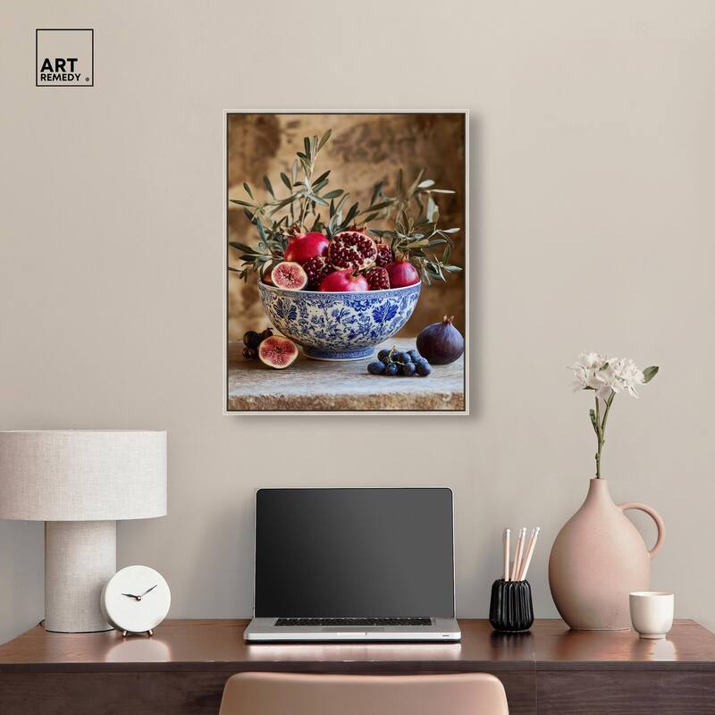 Grape Gathering Canvas by Art Remedy
