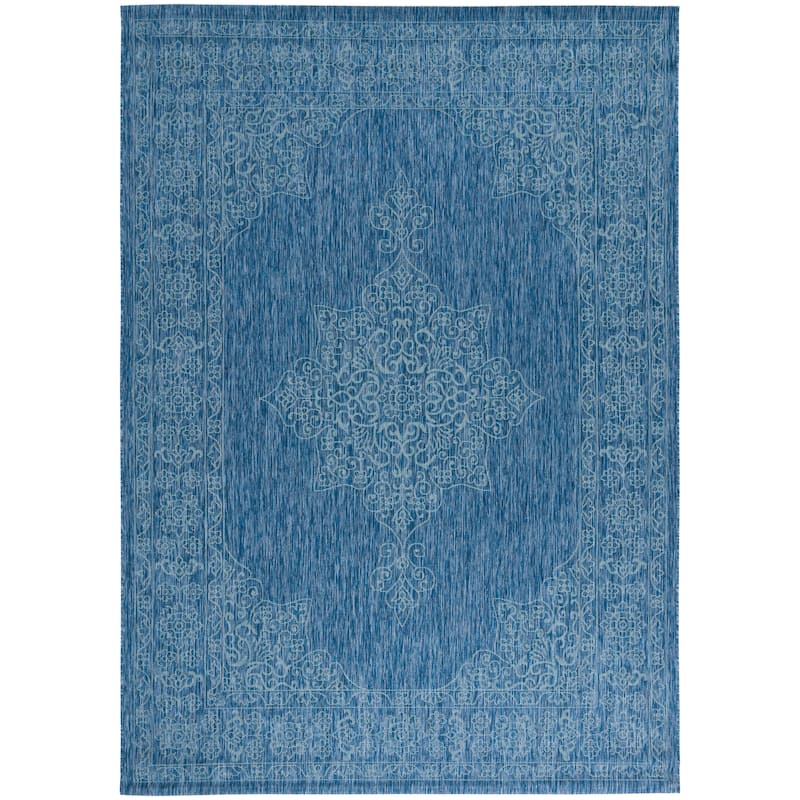 SAFAVIEH Courtyard Zikrija Indoor/ Outdoor Waterproof Patio Backyard Rug