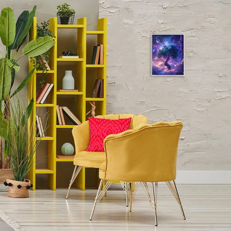 Stupell Tree Of Life Through Clouds Framed Giclee Art Design By Wumples