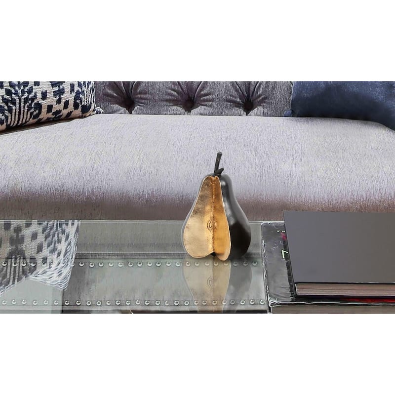 Gilded Pear - 16.5H x 6.3/4W x 9.1/4D