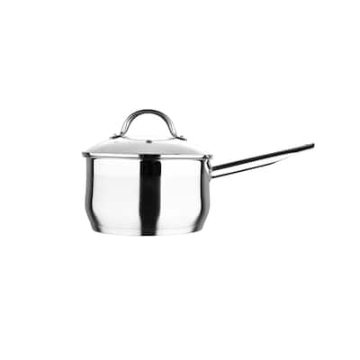 Bergner 3.5-Quart Stainless Steel Saucepan with Lid