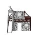 preview thumbnail 34 of 117, JACKPOT Prince & Princess Low Loft Twin Bed, Ladder Slide Tent & Tower