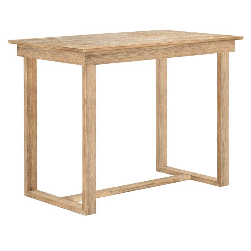 Merax Farmhouse Counter Height 5-Piece Dining Table Set