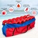 preview thumbnail 11 of 16, Costway Jumbo 4-to-Score 4 in A Row Giant Game Set with Carry Bag - See Details