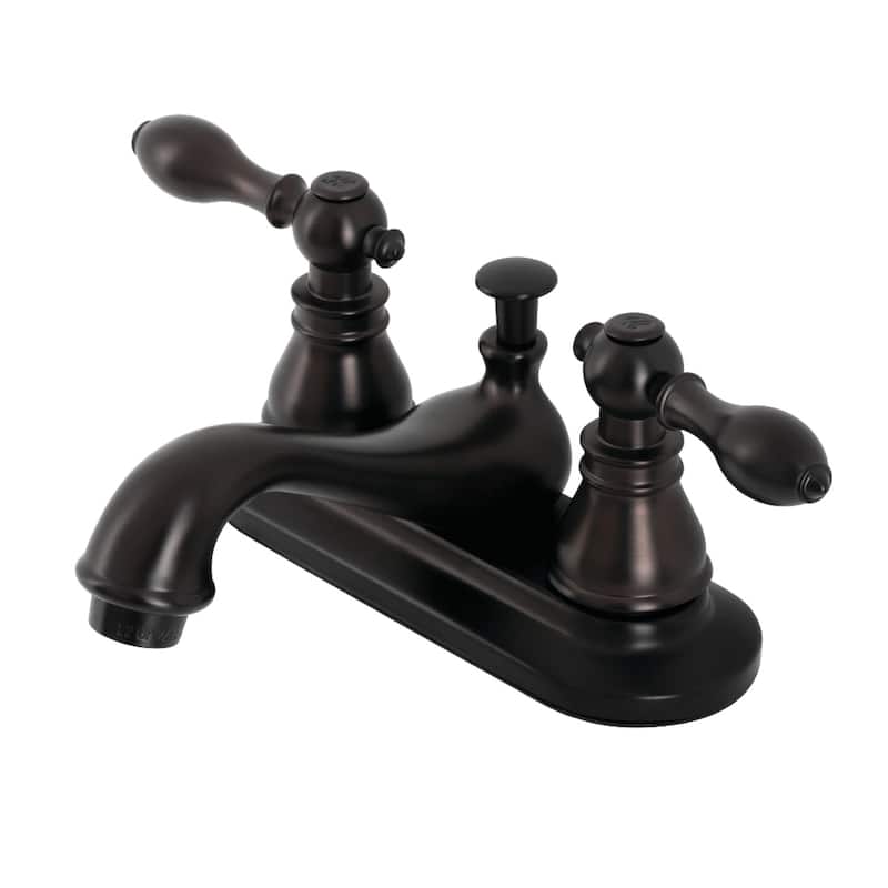 American Classic 4 in. Centerset Bathroom Faucet - Oil Rubbed Bronze